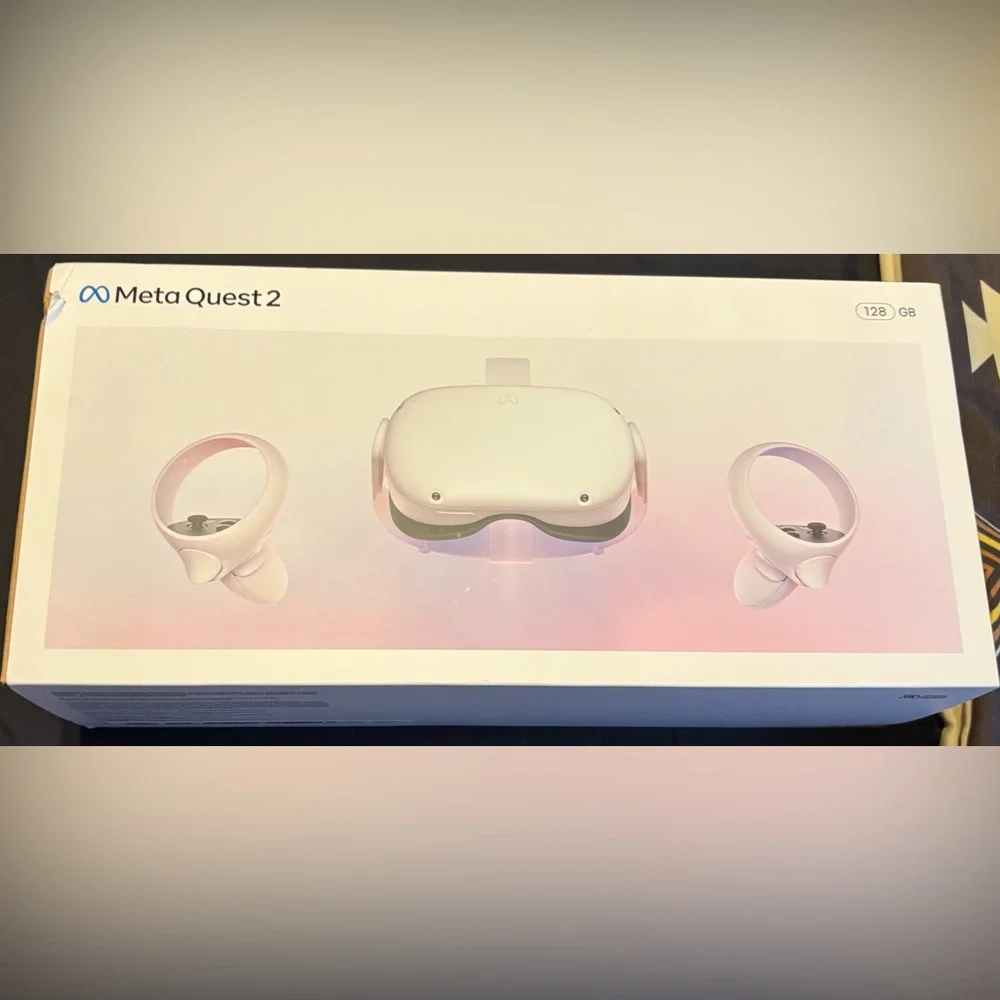 Meta Quest 2 VR Headset with Controllers